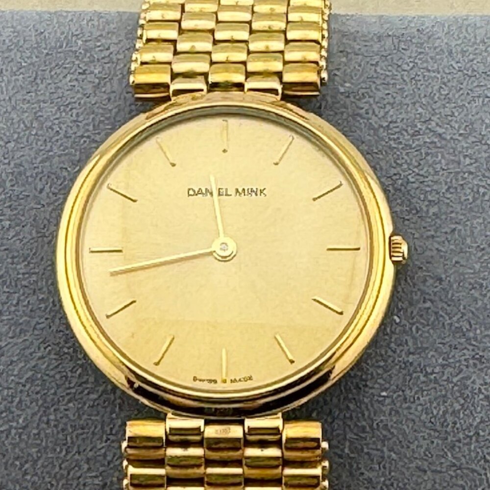 Stunning vintage Daniel Mink Swiss-made luxury Dress watch,